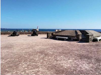 Les canons du bateau La Placellière qui avait fait naufrage en 1747 au large des Sables