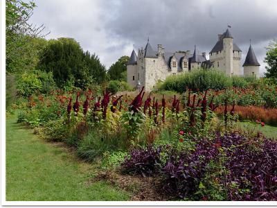 Le château depuis les jardins