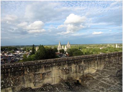 Vue depuis le sommet du donjon