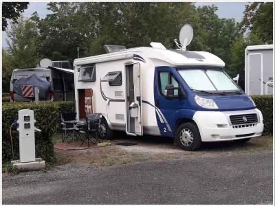 Garé à l'aire d'Auch