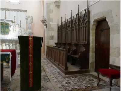 L'église Saint Michel à Lavardens