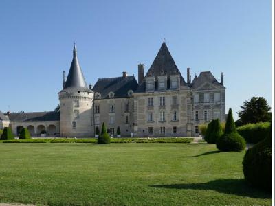 Le château vu du parc