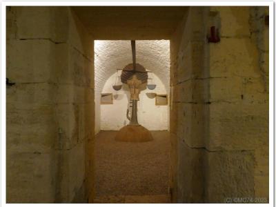 La poudrière dans une des tours bastionnées