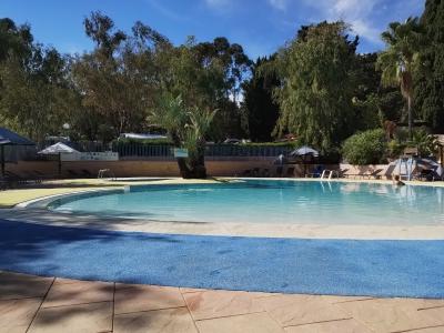 La piscine du camping
